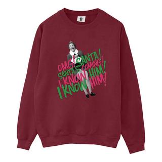 Elf Santa's Coming Sweatshirt  