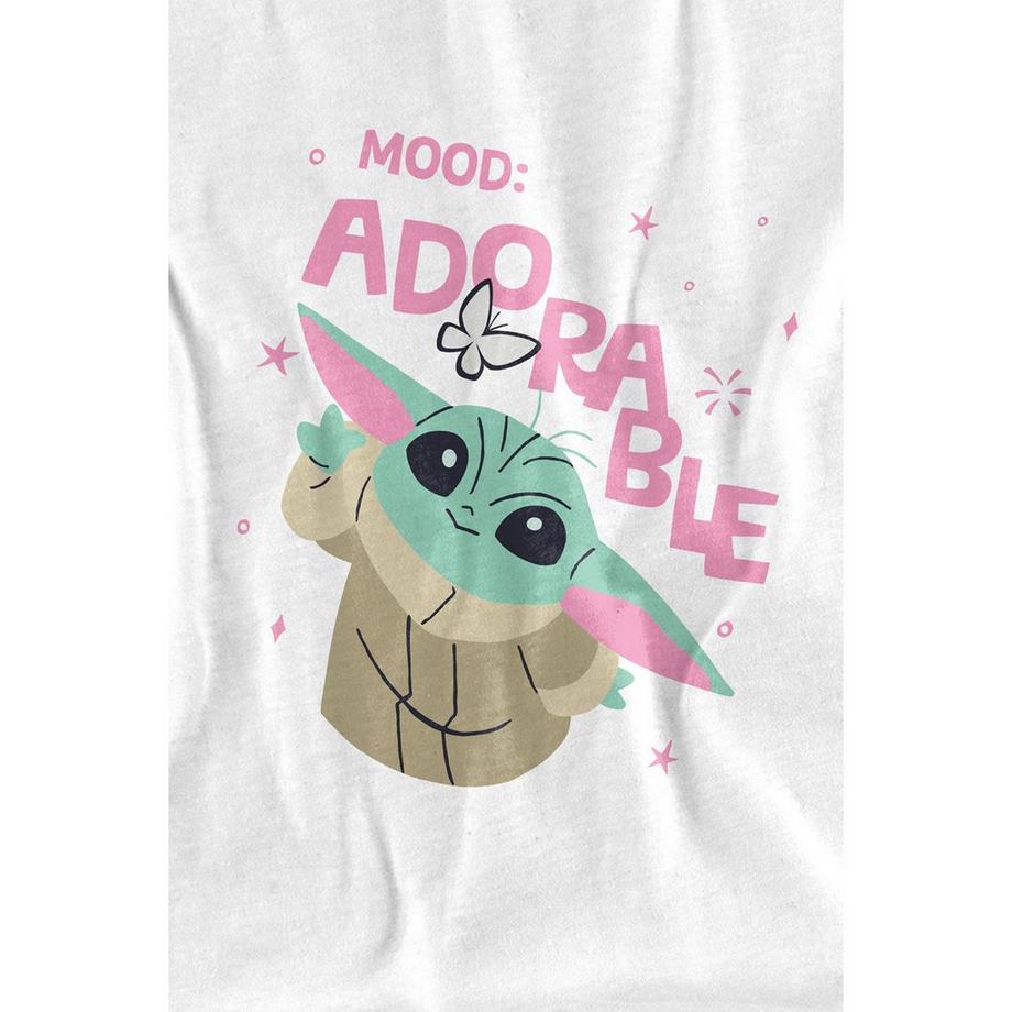 STAR WARS Adorable T-Shirt Stampata Maniche Corte  