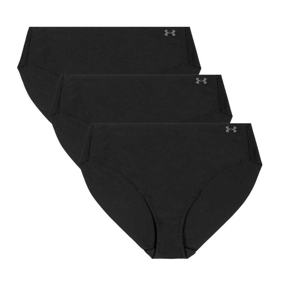 Slip  Paquet de 3 Stretch-UA PURE STRETCH NO SHOW BIKINI-SOLID 3PK
