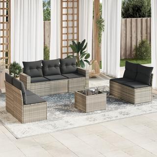 VidaXL Garten sofagarnitur poly-rattan  