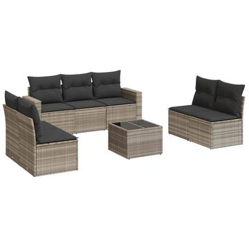 Garten sofagarnitur poly-rattan