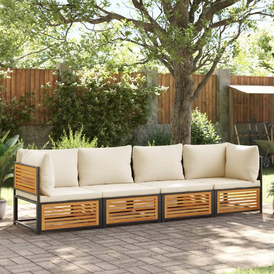 VidaXL Garten sofagarnitur holz  