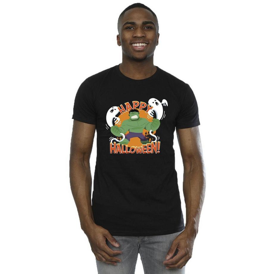MARVEL Happy Halloween Bedrucktes T-Shirt  