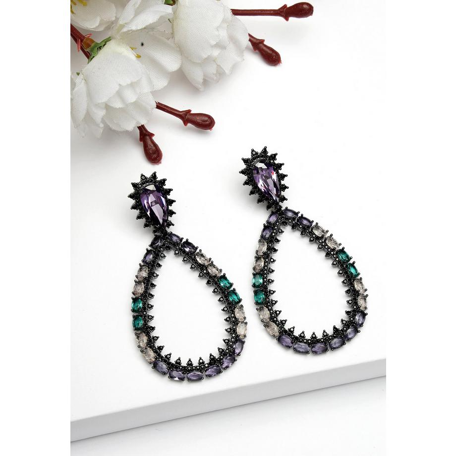 AVANT-GARDE PARIS  Diva Kollektion Zirkonia-Wassertropfen-Ohrringe 