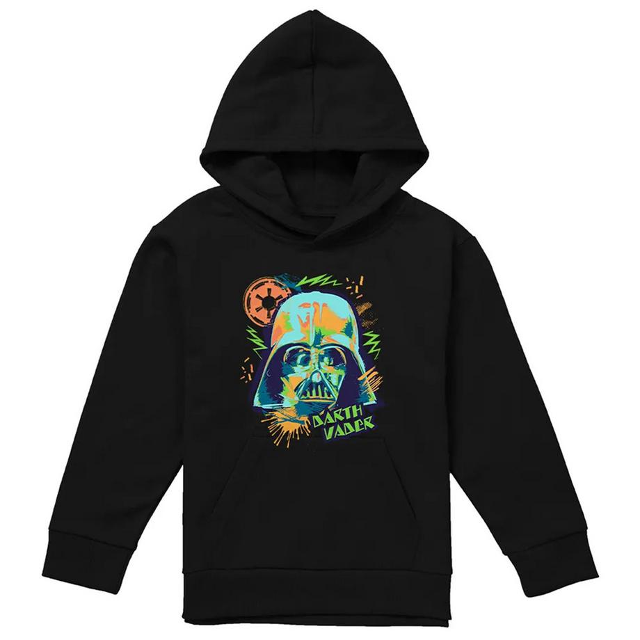 90s Felpa Con Cappuccio Darth Vader