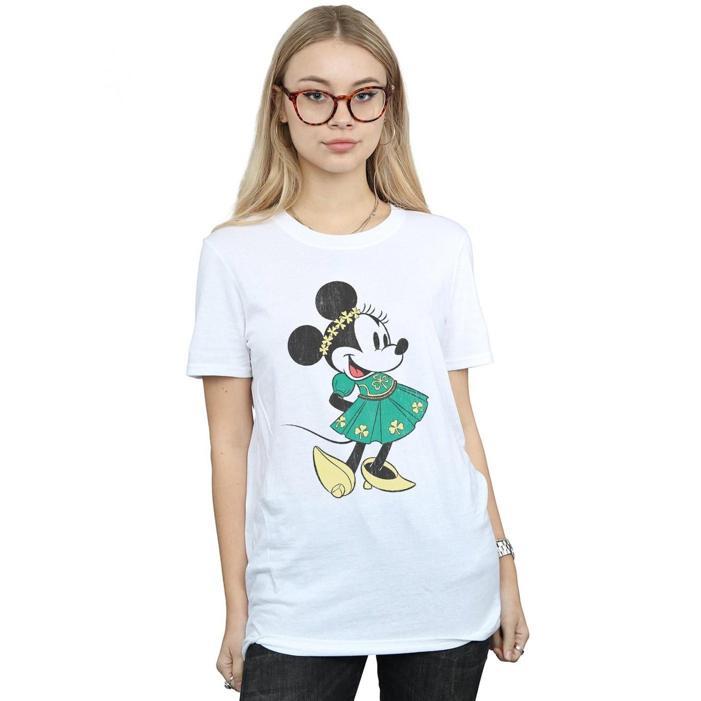 Disney Minnie Mouse T-Shirt St Patrick's Day  