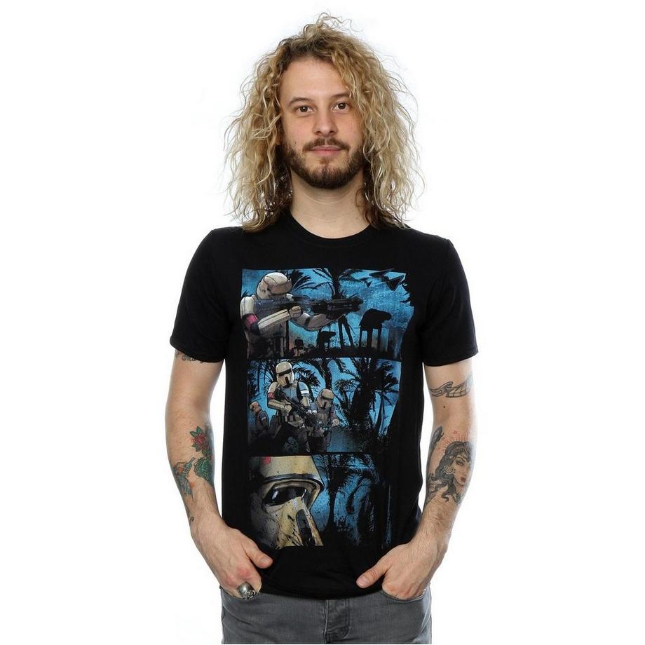 STAR WARS Star Wars Shoretrooper Fumetto Stampato T-Shirt  