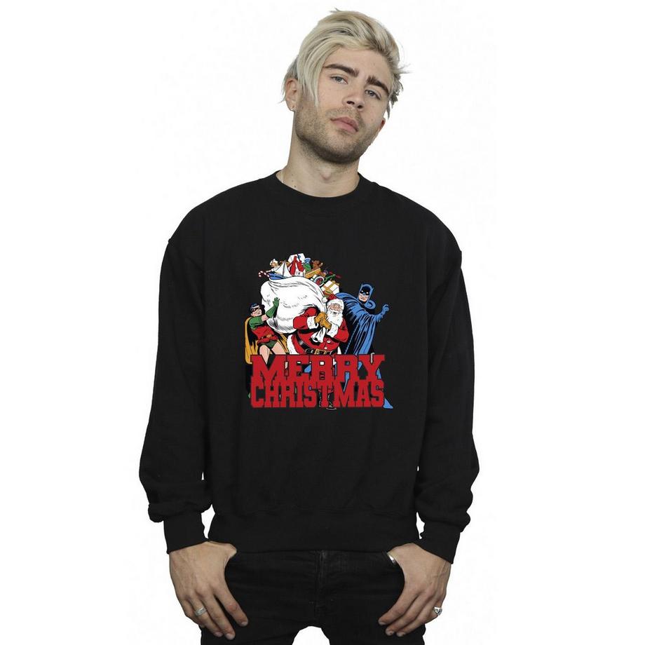 DC COMICS Batman Merry Christmas Regular Fit Sweatshirt  