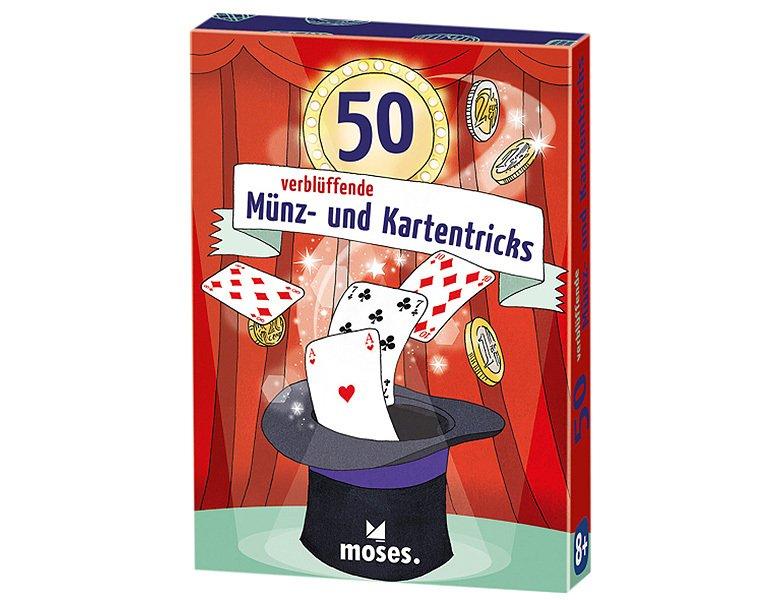 MOSES  50 verblüffende Münz und Kartentricks 