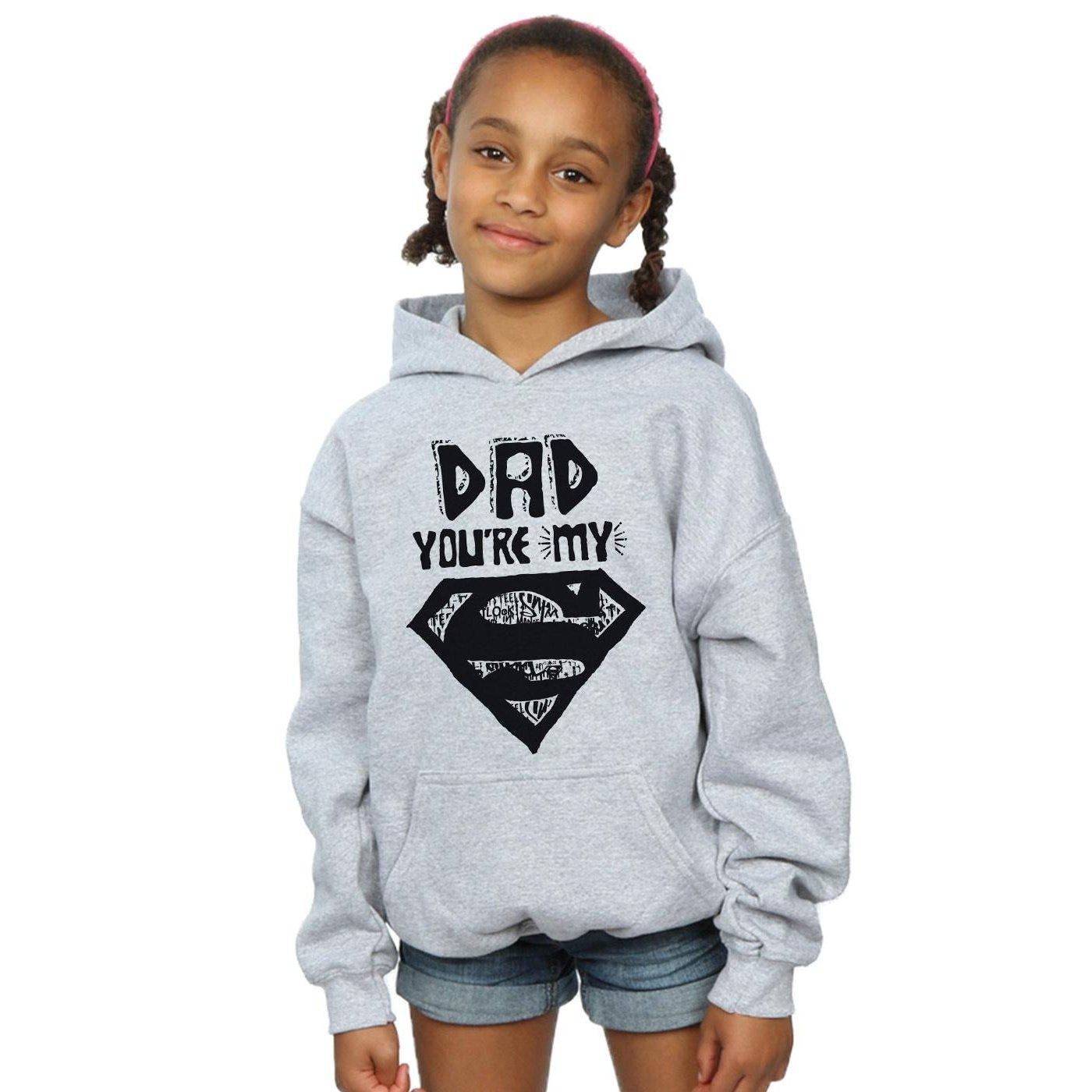 DC COMICS  Sweat à capuche SUPER DAD 