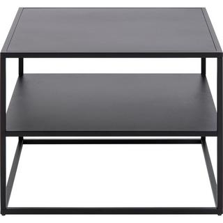 mutoni Table basse Modern Line en métal noir  