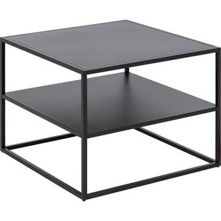 mutoni Table basse Modern Line en métal noir  