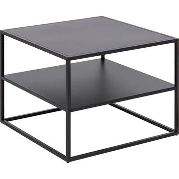 Table basse Modern Line en métal noir