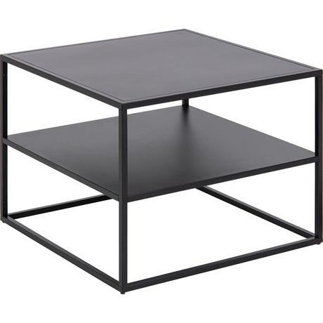 mutoni Table basse Modern Line en métal noir  