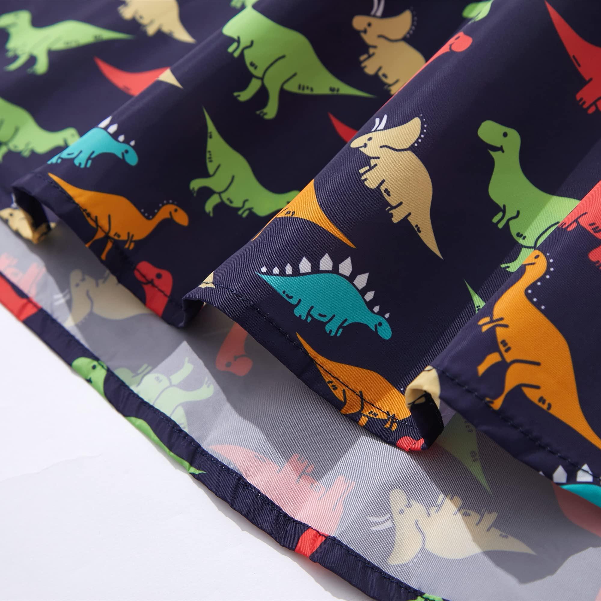 Alopini Poncho antipioggia per bambini stampa dinosauro  