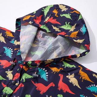 Alopini Poncho antipioggia per bambini stampa dinosauro  