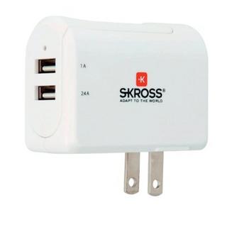 SKROSS  Skross 2.800110 chargeur d'appareils mobiles Blanc Intérieure, Extérieure 