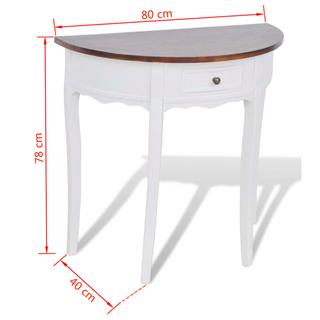 VidaXL Table console bois  