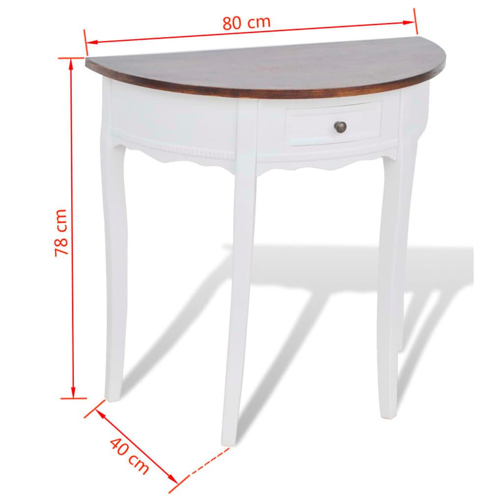 VidaXL Table console bois  