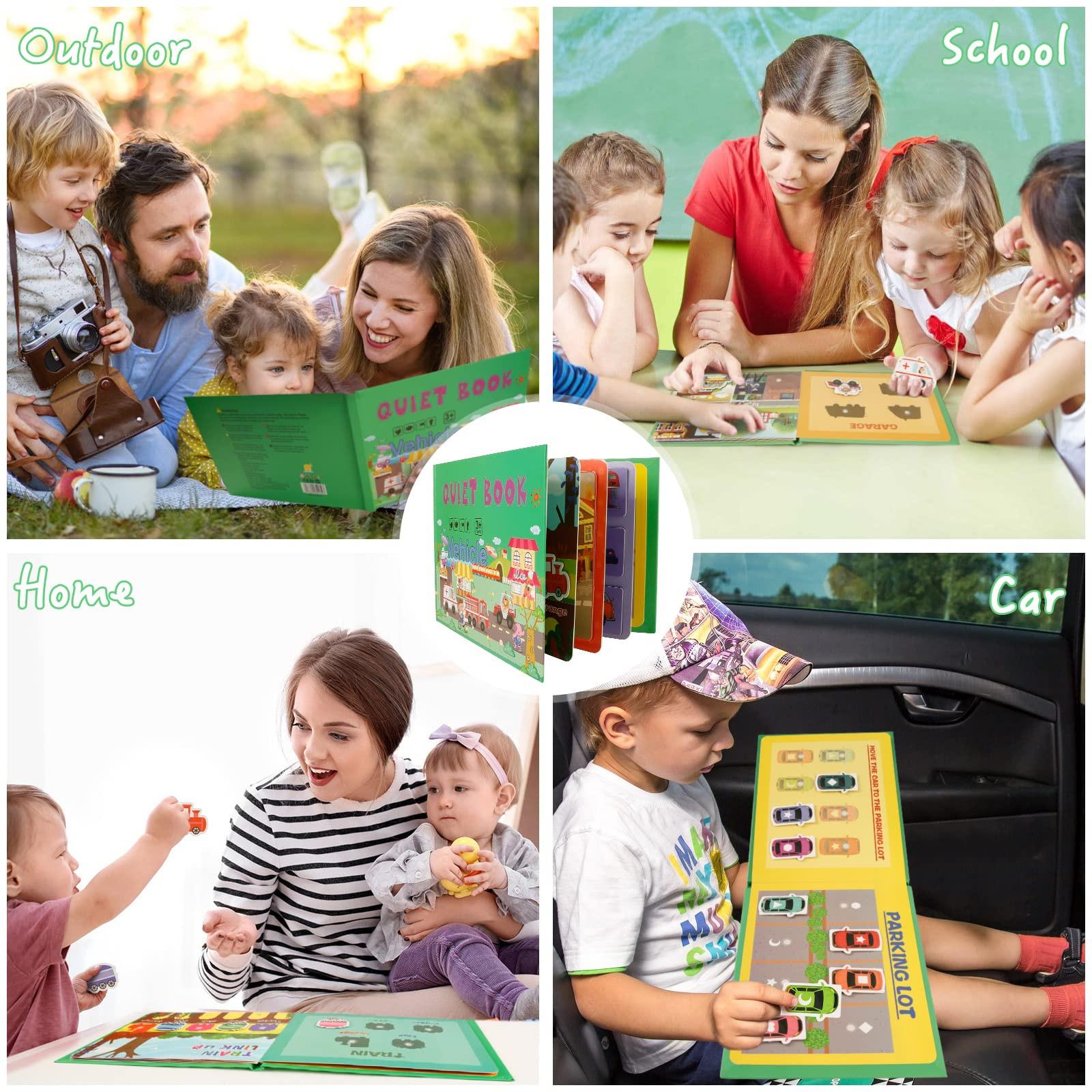 Activity-board  Livre silencieux, livre-jouet éducatif, livre silencieux pour les tout-petits, livre interactif, livre-jouet pour les tout-petits, livre-puzzle, jouet éducatif 