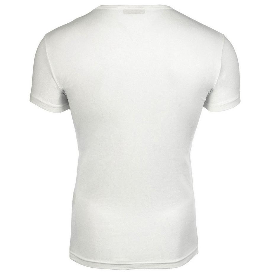 EMPORIO ARMANI Maglietta Aderente Monogramma Audace Confezione da 2  