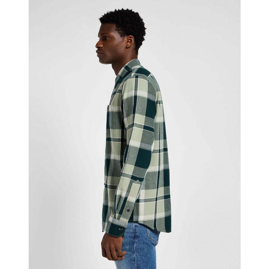 Lee Camicia Maniche Lunghe a Quadri  