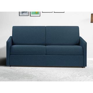Vente-unique Schlafsofa 3Sitzer Stoff Liegefläche 1 Matratzen CALIFE  