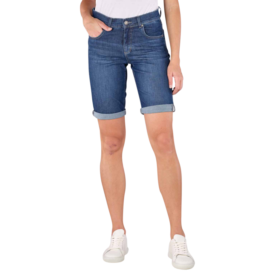 Bermuda TU Shorts Straight Fit Basic Denim