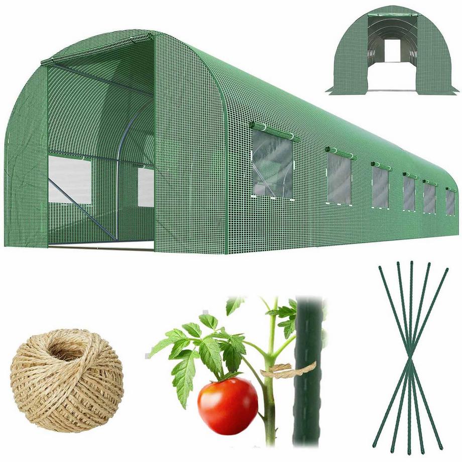 Tunnel da giardino 3 x 6 m (18 m2) Plonos