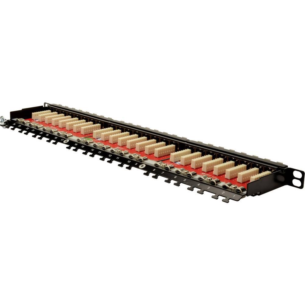 Digitus  24 Port Patchpanel CAT 6A Klasse EA, geschirmt, 0.5 HE 