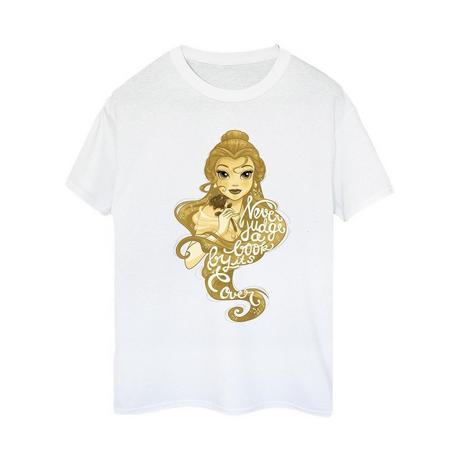 Disney  Tshirt BEAUTY AND THE BEAST NEVER JUDGE 