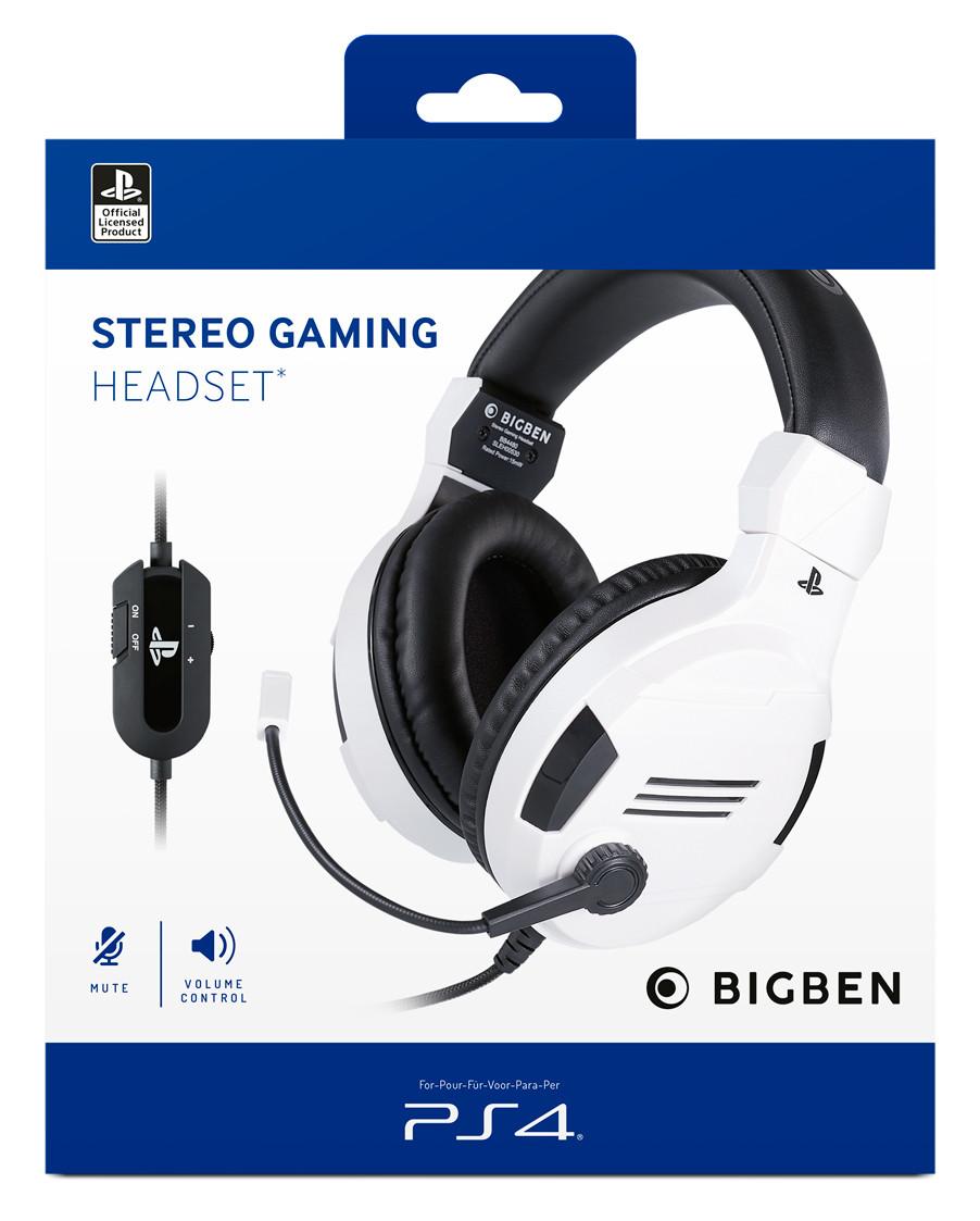 BIGBEN INTERACTIVE  PS4 Stereo Headset V3 Weiss 