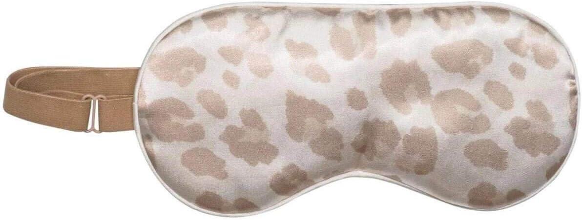 Kitsch  Satin Schlafmaske Leopard 