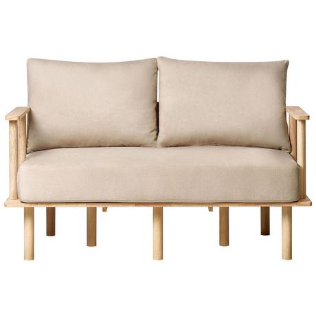 Beliani Canapé 2 places en Polyester Scandinave ASKER  