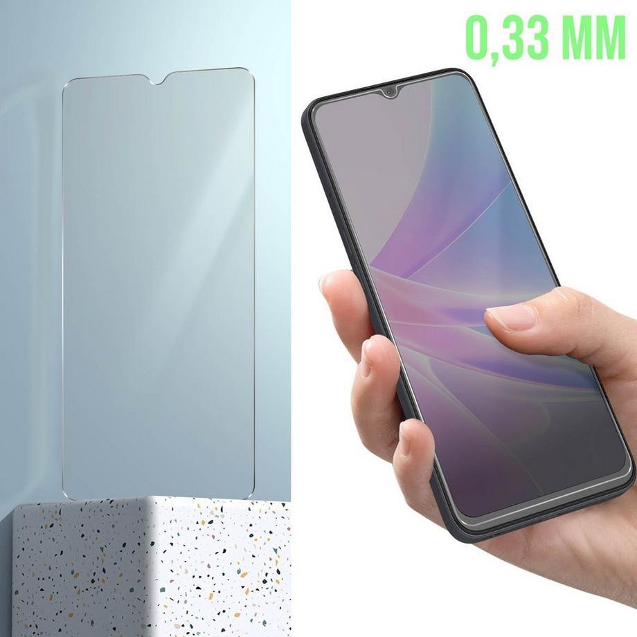 Avizar  Verre trempé Oppo A78 Transparent 