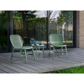 Beliani Ensemble pour bistro en Polypropylène Rétro SICELLE  