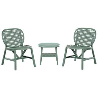 Beliani Ensemble pour bistro en Polypropylène Rétro SICELLE  