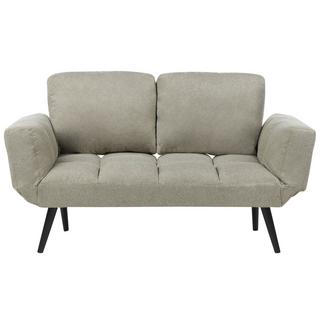 Beliani Schlafsofa aus Polyester Retro BREKKE  