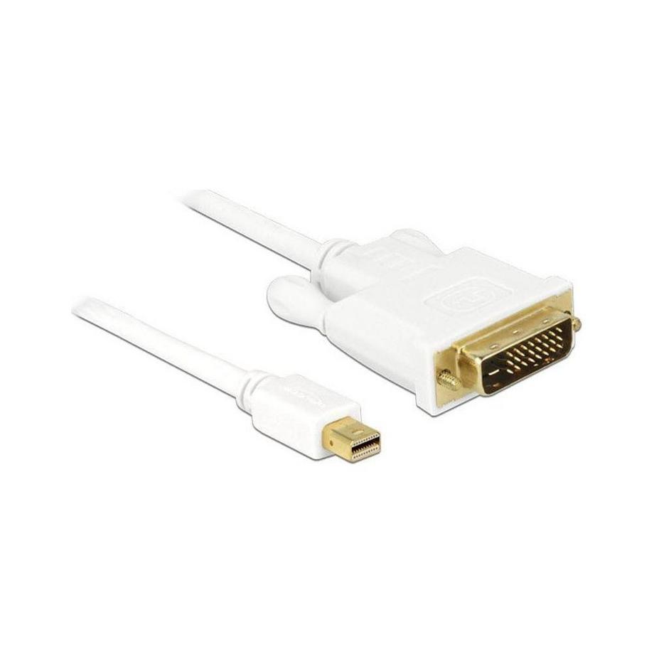 DeLOCK 5m mini DP/DVI DVI-D Bianco