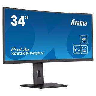 Iiyama  Écran PC Iiyama CURVE/120Hz/UWQHD/0.4ms/VA/Dock USB-C/HDMI/DP 