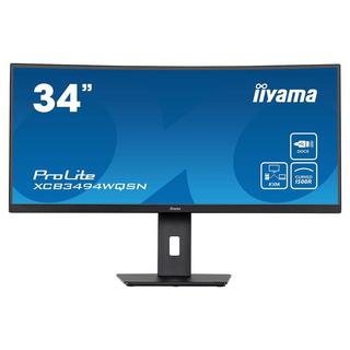 Iiyama  Écran PC Iiyama CURVE/120Hz/UWQHD/0.4ms/VA/Dock USB-C/HDMI/DP 