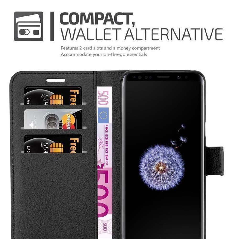 Cadorabo  Hülle für Samsung Galaxy S9 PLUS Standfunktion, Kartenfach 