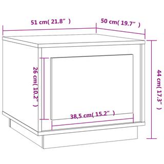 VidaXL Couchtisch holzwerkstoff  