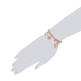 Lulu & Jane  Femme Bracelet Coeur 