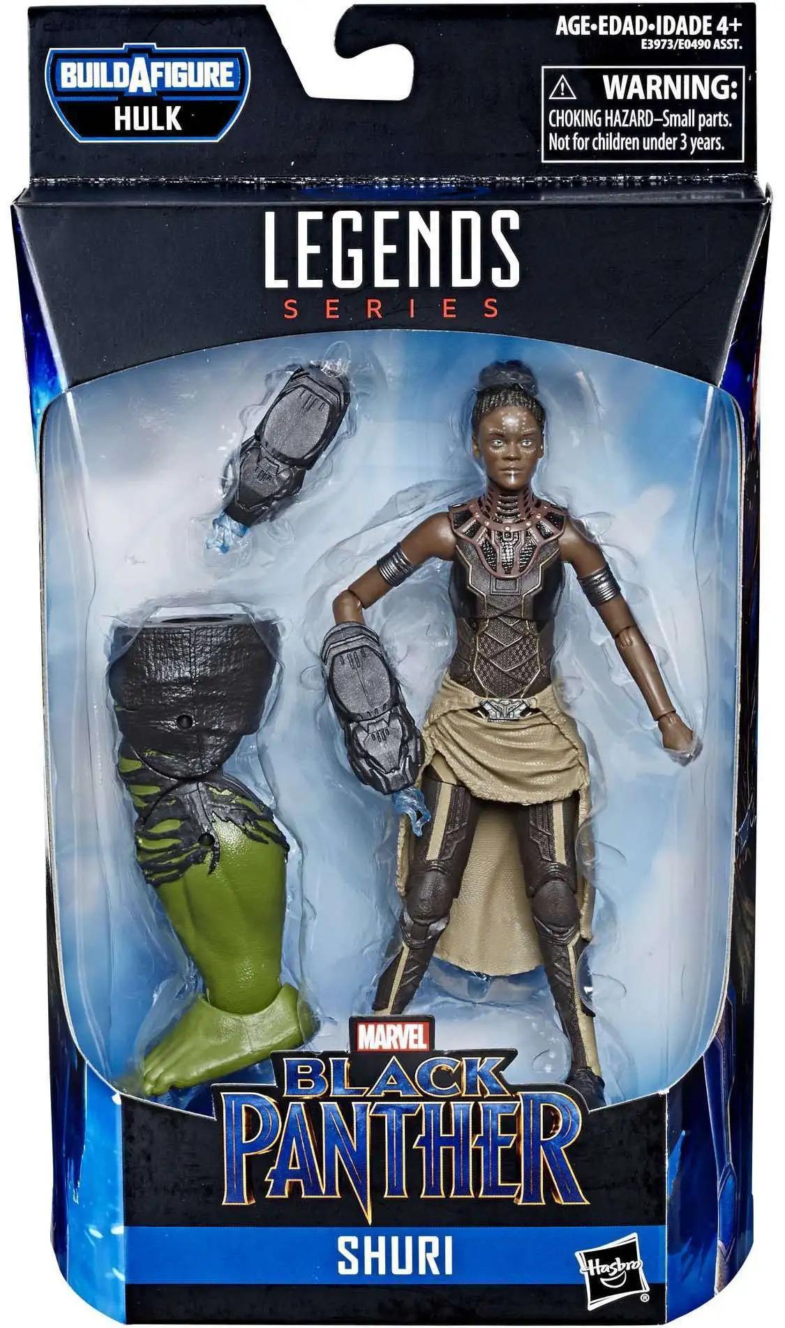 Hasbro  Avengers Endgame Marvel Legends Hulk Series Shuri Action Figure 