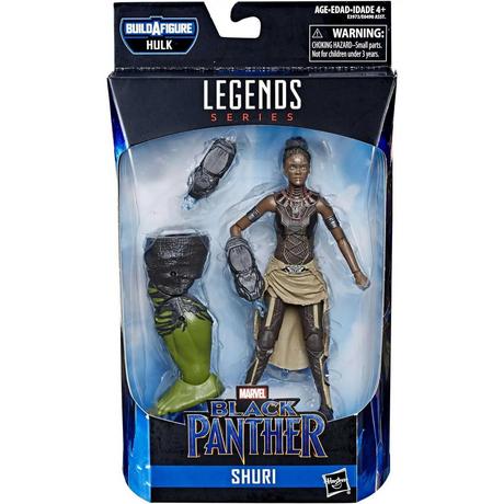 Hasbro  Avengers Endgame Marvel Legends Hulk Series Shuri Action Figure 