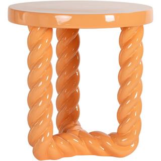 mutoni Table d'appoint Rosly orange  