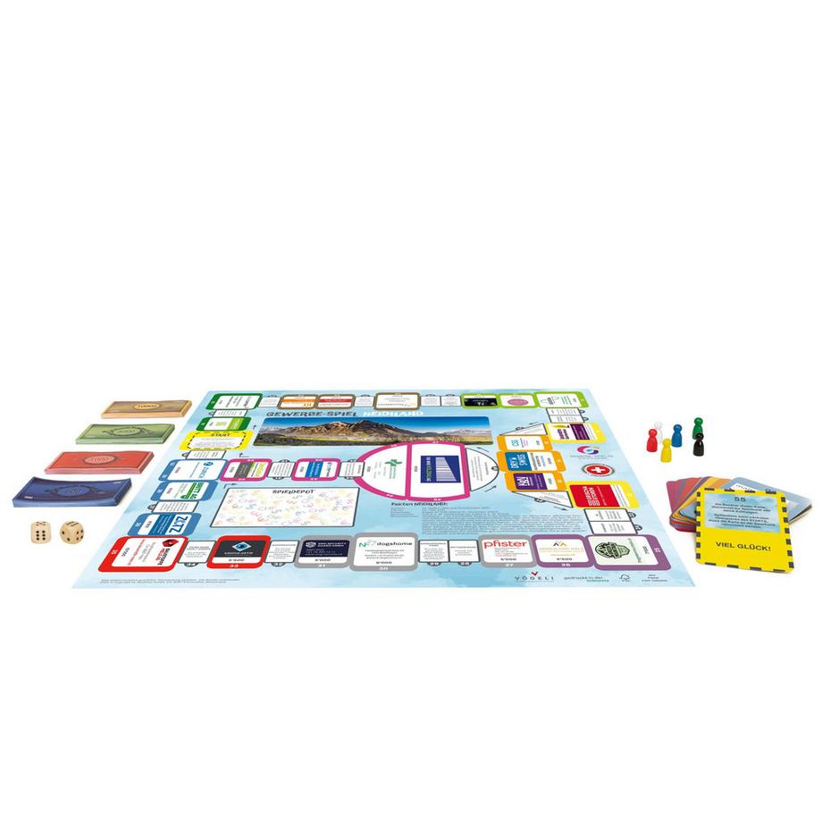 GEWERBE-SPIEL  Brettspiel HEIDILAND Neuauflage (Deutsch) 