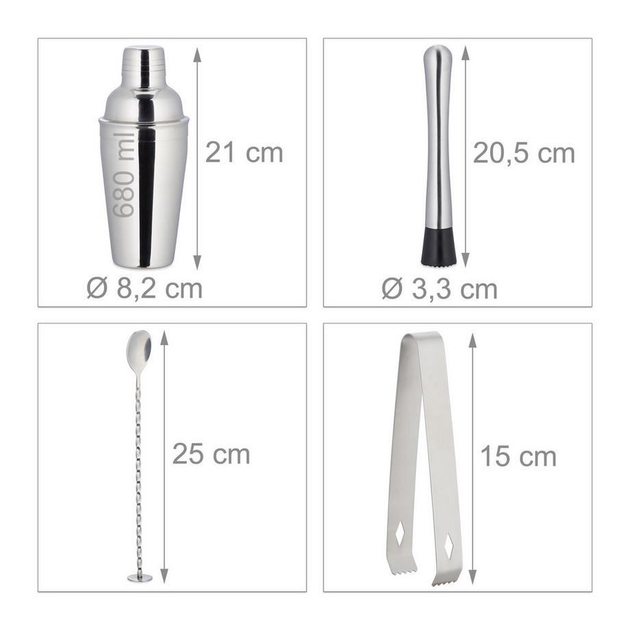 B2X Kit barman en 11 pièces  