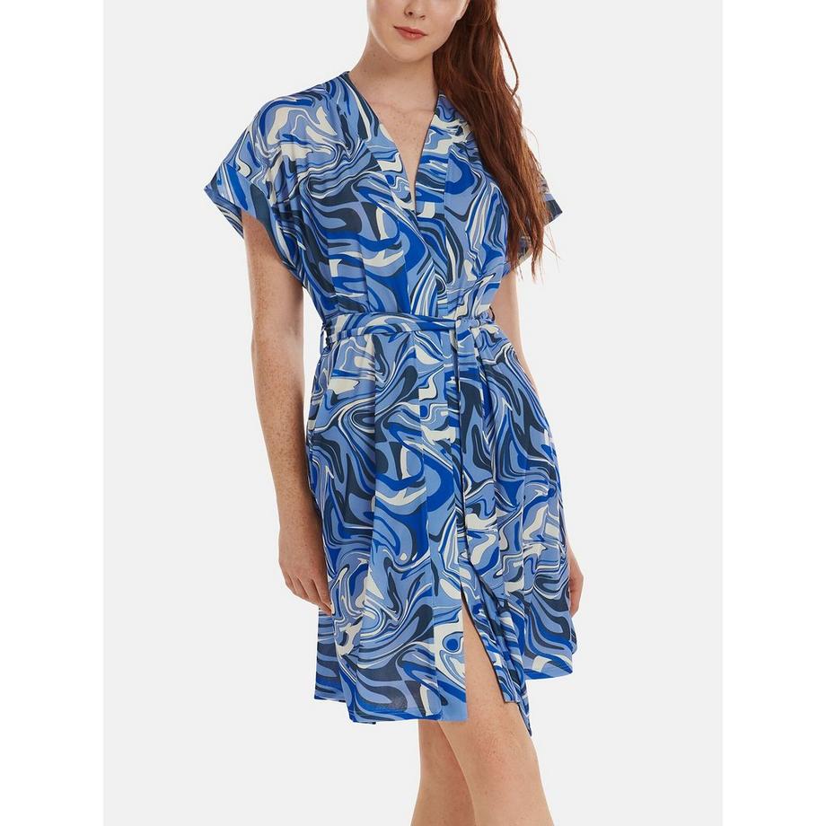 Abito estivo a maniche corte con cintura Palma